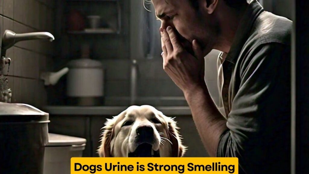 Dogs Urine is Strong Smelling