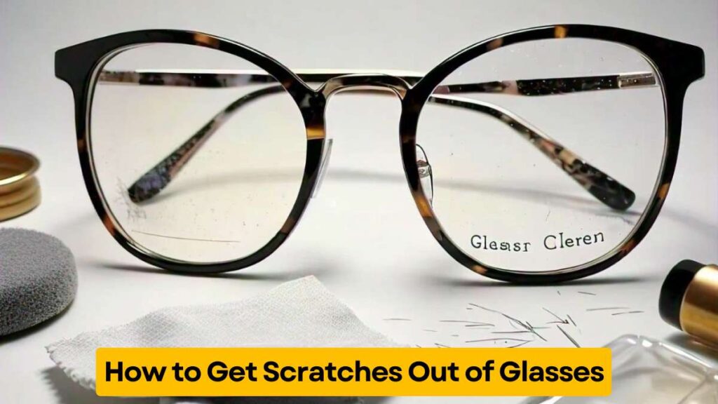 How to Get Scratches Out of Glasses